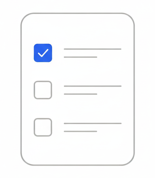Illustration representing ordering materials and services